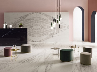 Керамогранит Lea Ceramiche LGXDLX Delight Calacatta Oro Lux RT 9.5mm 60x120