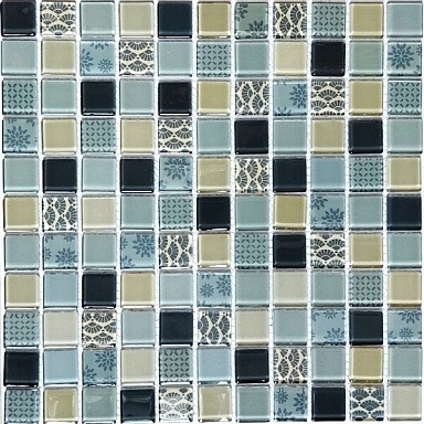 TonoMosaic CD 447 Мозаика из стекла 30x30 (чип 2.5x2.5)