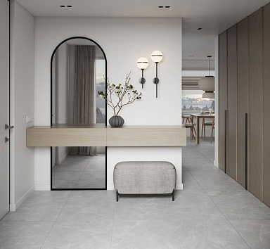 Керамогранит LB-Ceramics 6461-0413 Сумерки серый 60х60