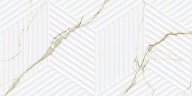 Плитка Artecera LE63063B-F53 Bianco Carrara Classico Cubo Rectificado 30х60