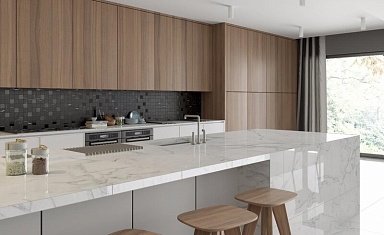 Ступень Kerranova K-1004/MR/st01 Marble Trend Nero Dorato 300x600x9