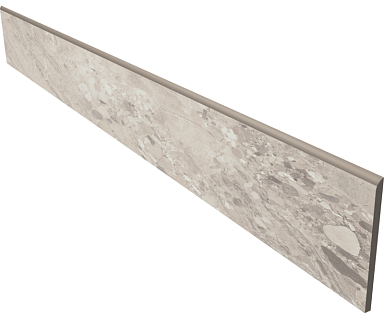 Ametis by Estima OM01 Плинтус Oceanmist Light Grey полированный 7x60