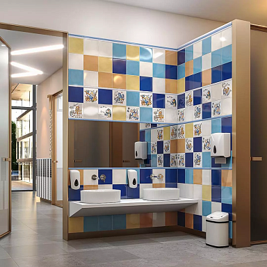 Kerama Marazzi VT/A485/5232 Декор Симфония 6 глянцевый 20x20