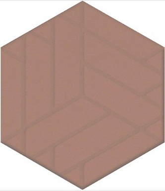 Kerama Marazzi OS/E241/63011 Декор Агуста розовый 6х5,2