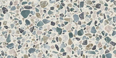 Керамогранит Versace PF60013147 Gemstone White Shards Lux Rett 9mm 60x120