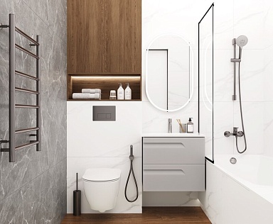Керамогранит Ceradim Carrara Excellent Silver Белый Матовый 60х60