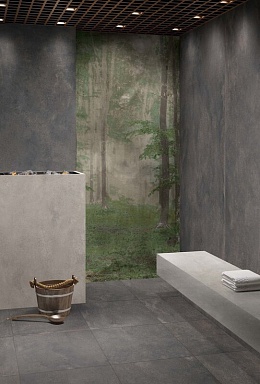 Керамогранит ABK PF60005797 Blend Concrete Ash Ret 60x120