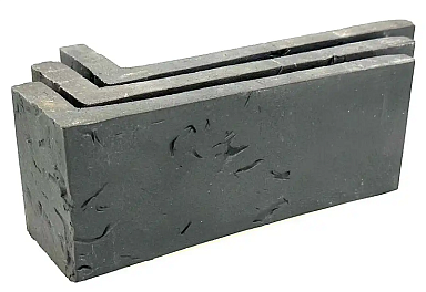 Клинкерная плитка Terramatic Moon Black угловая AB 7403 (Y) 185x60x71x14