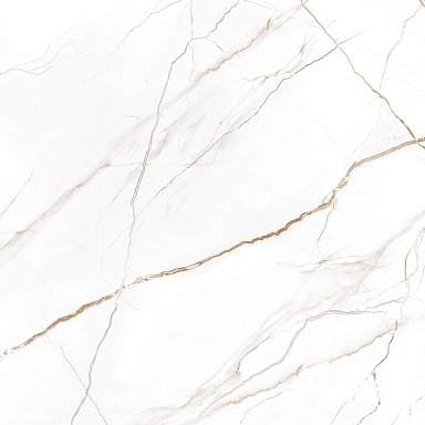 Керамогранит Delacora GP40SAM00L Sanremo White лаппато 600*600*9