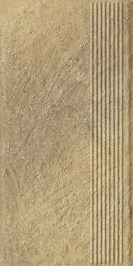 Ступень Paradyz Eremite Beige Stopnica Prosta Struktura Mat 30x60