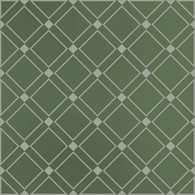 Kerama Marazzi KMD3STA015GN Декор Бахия 1 зелёный глянцевый 9,8x9,8x0,7