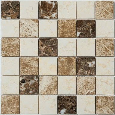 NSmosaic KP-758 камень полированный (48*48*6) 298*298