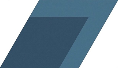Декор Wow Flow Diamond Decor Blue 14x24
