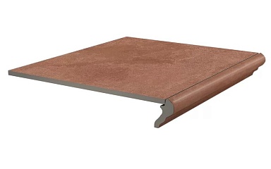 Kerama Marazzi KM4040G0021NGTF Ступень фронтальная Хадду красный матовый 40,2x34x0,8