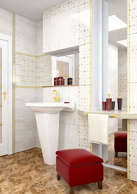 Бордюр Alma Ceramica БД61УН808 (BWU61UNI808) 3х60
