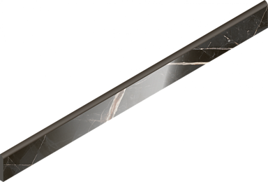 Плинтус Italon 610130007478 Stellaris Absolut Black Battiscopa Lux 7.2x80