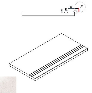 Бордюр Italon 620090000283 PURE BORDO GRIP 30x60
