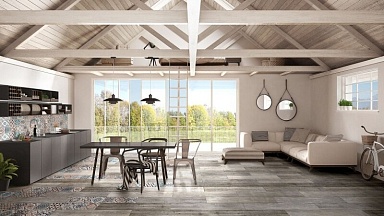 Керамогранит Absolut Keramika ABS2691 DREAM FOREST LIGHT 15x90