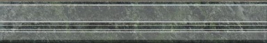 Бордюр Kerama Marazzi BLC032R Серенада зеленый глянцевый обрезной 30x5