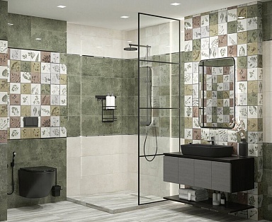 Плитка Global Tile GT233VG Delia Зеленый 30x60
