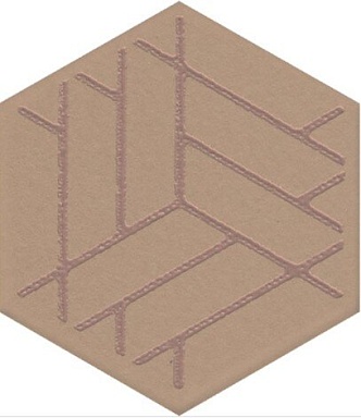 Kerama Marazzi OS/C241/63012 Декор Агуста оранжевый 6х5,2