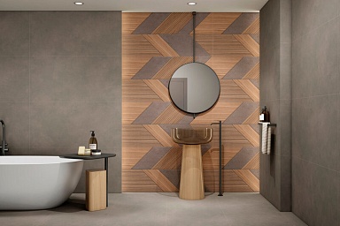 Керамогранит Infinity Ceramica Soft Wood Grey Matt 60x120