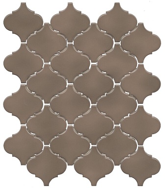 Плитка Kerama Marazzi KM2630M0010N Арабески Марокко коричневый тёмный глянцевый 26x30x0,7