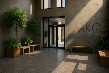 Керамогранит Dako E-3032/MR Vita Серый ректификат 600x600x9