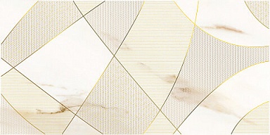 Azori Декор Calacatta Royal Geometria 63x31.5