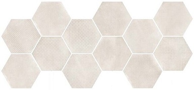 Керамогранит Equipe 23601 Urban Hexagon Melange Natural 29,2X25,4