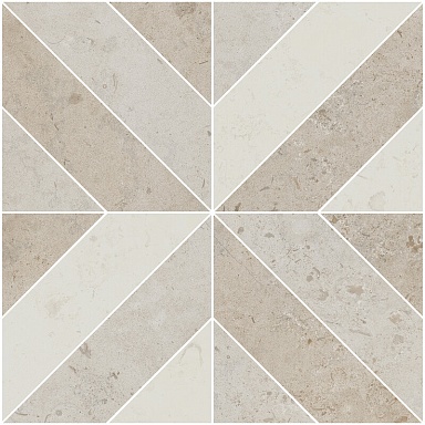 Kerama Marazzi ID125T Декор Про Лаймстоун бежевый матовый 60х60
