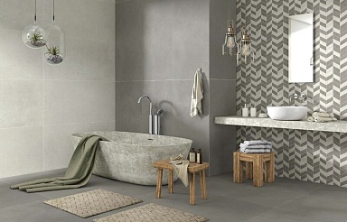Керамогранит Rak Ceramics Surface 2.0 Cool Grey Matte 60x120