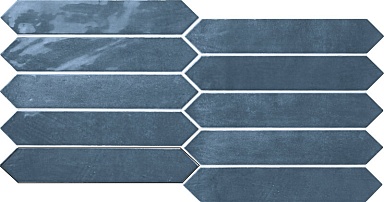 Плитка Ape A035601 On Dark Blue Gloss 4.3x24.3