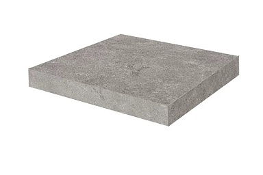 Kerama Marazzi KM8080G0041RGCA Ступень угловая клееная Портленд серый матовый обрезной 33x33x0,9