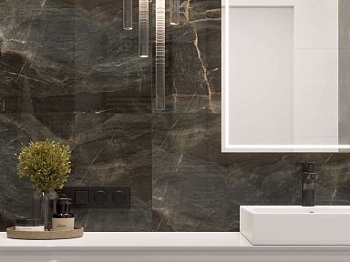 Керамогранит Laparet Stellar Wind темно-серый 60x120