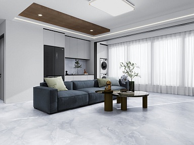 Керамогранит Global Tile GT1206023512MDR Relax Синий 60x120