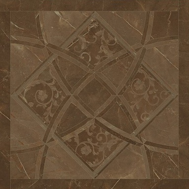 Декор Versace 262533 Fondo Intarsio Pulpis Marrone 78х78