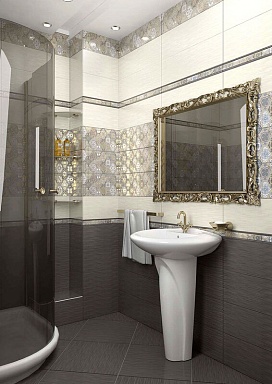 Alma Ceramica DWA11ANT404 декор Анатоли 200*600*7,5