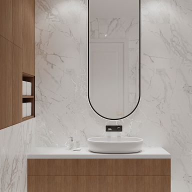 Керамогранит Arcadia Ceramica CR4023-A Diverso White Carving 60x120