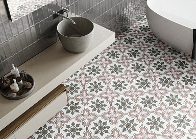 Керамогранит Navarti Flor Blue 45x45