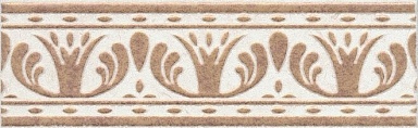 Kerama Marazzi AD/A211/6276 Бордюр Лаурито орнамент 25x7.7