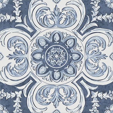 Kerama Marazzi HGD/A510/SG9174 Декор Алмаш центр cиний 30х30