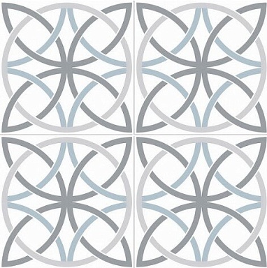 Плитка NiceKer Chic Bosham White 45х45