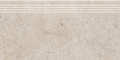 Kerama Marazzi DD205500R/GR Ступень Про Лаймстоун бежевый натуральный обрезной R10 60х30