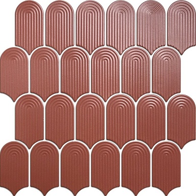 Мозаика NSmosaic R-346 керамика матовая (45x86x6) 288x298