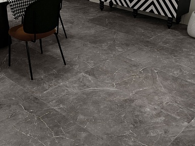 Керамогранит Global Tile GT1206020401LGR Verso Серый лаппатированный 60x120