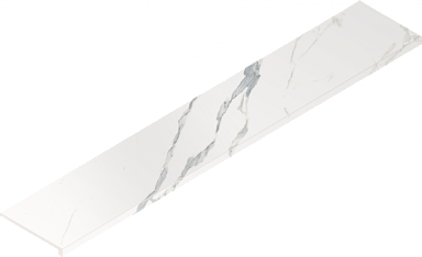 Ступень Italon 620070002621 Stellaris Statuario White Scalino Angolare Dx 33x160
