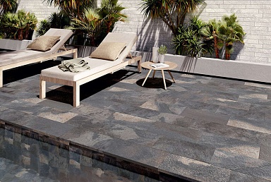 Керамогранит Dualgres Aran DP Graphite 15x15