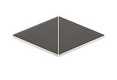 Керамогранит Serapool UAA10C Угловой элемент Universal Antislip Anthracite 12x12