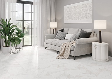 Декор Cersanit C-RSL052D Royal Stone А белый 29,7x60